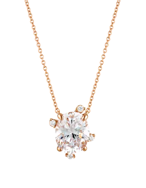 Georgini Aurora Southern Lights Pendant - Rose Gold