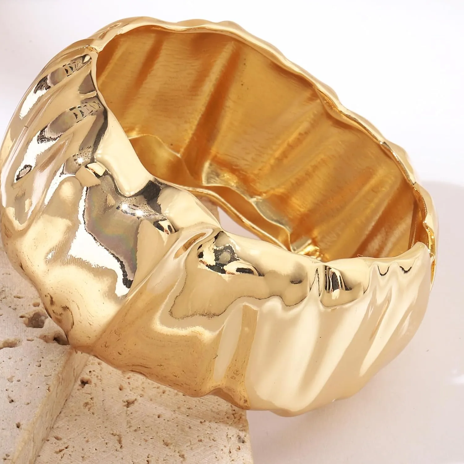 Gold Bracelets for Women-Gold Strands Bracelets Romantiic Birthday Valentine's Day Mothers' Day Gifts