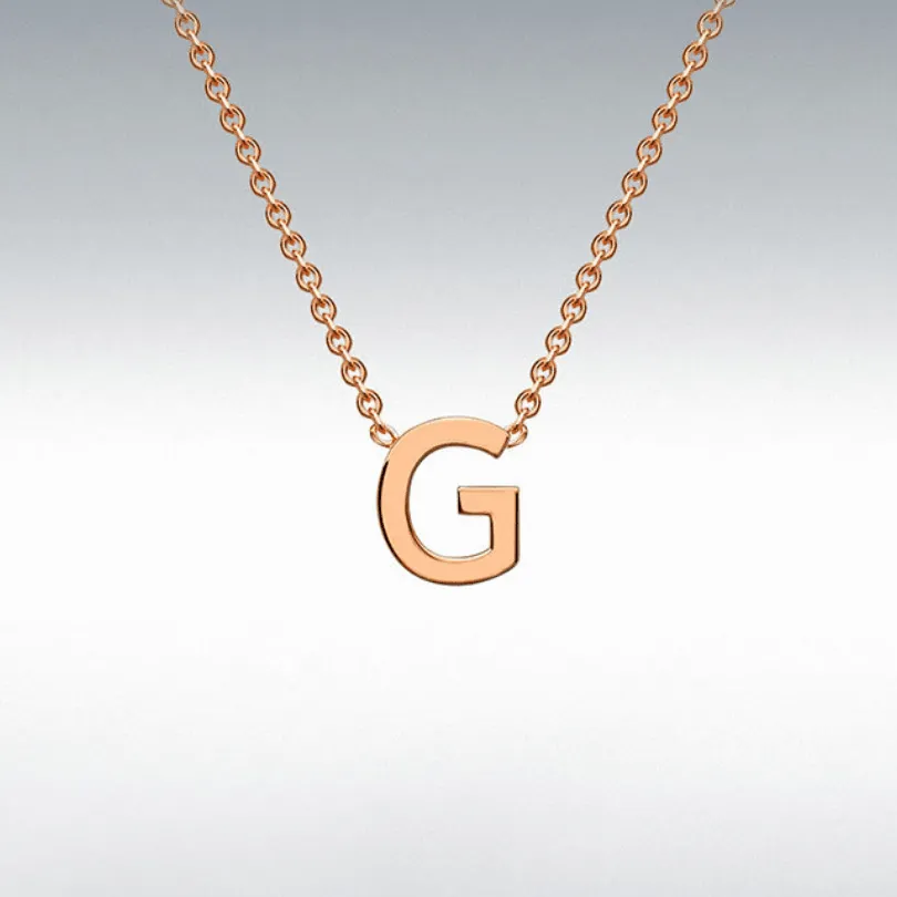 Gold Initial Necklace