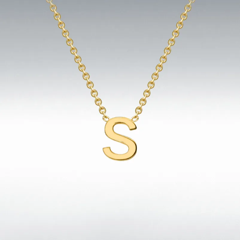 Gold Initial Necklace
