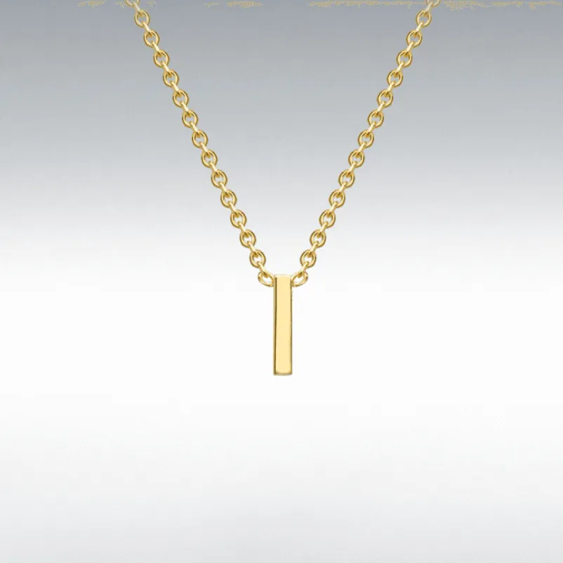 Gold Initial Necklace