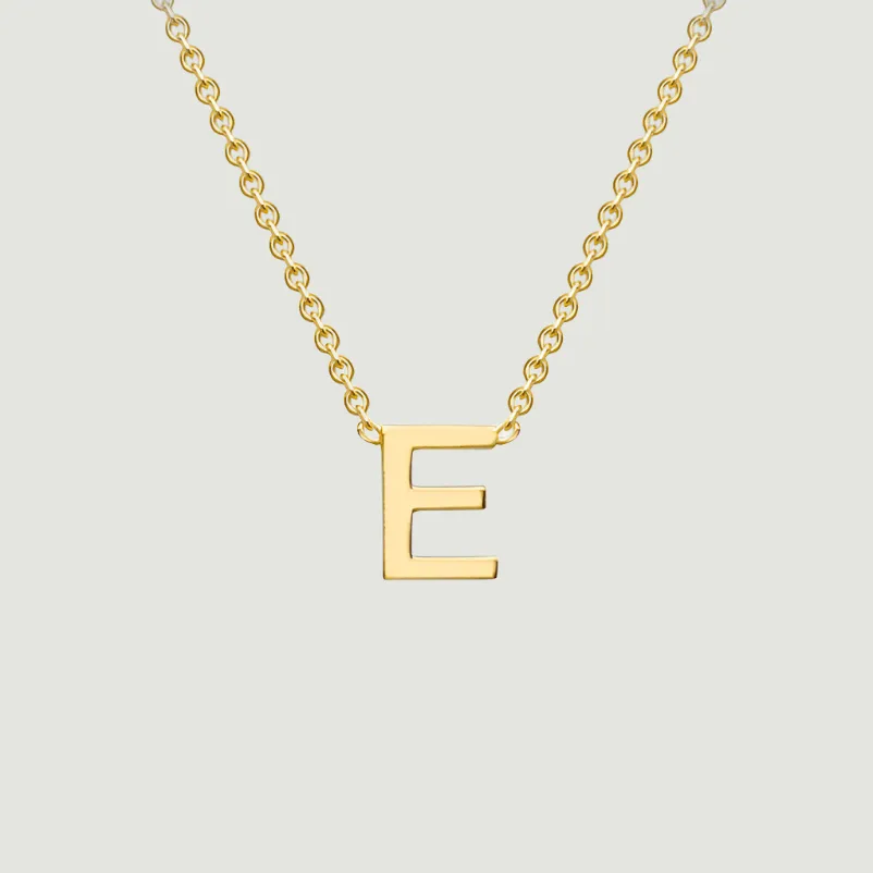Gold Initial Necklace