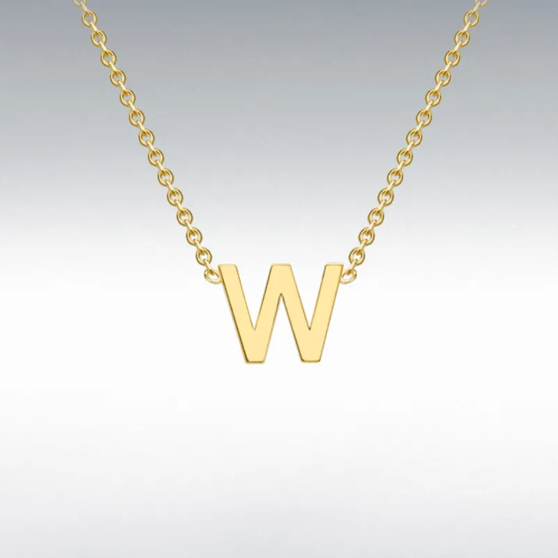 Gold Initial Necklace