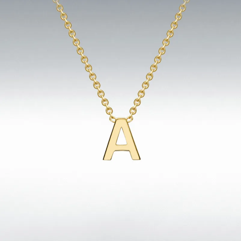 Gold Initial Necklace