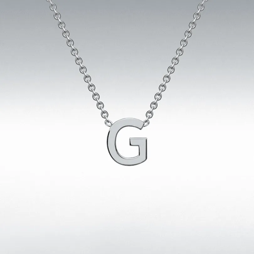 Gold Initial Necklace