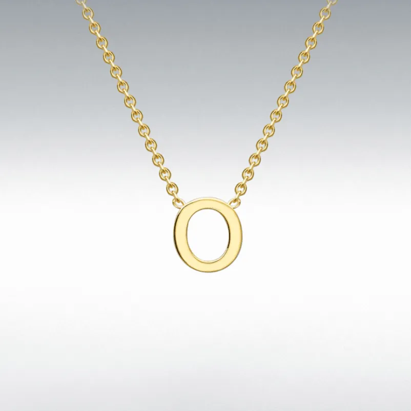 Gold Initial Necklace