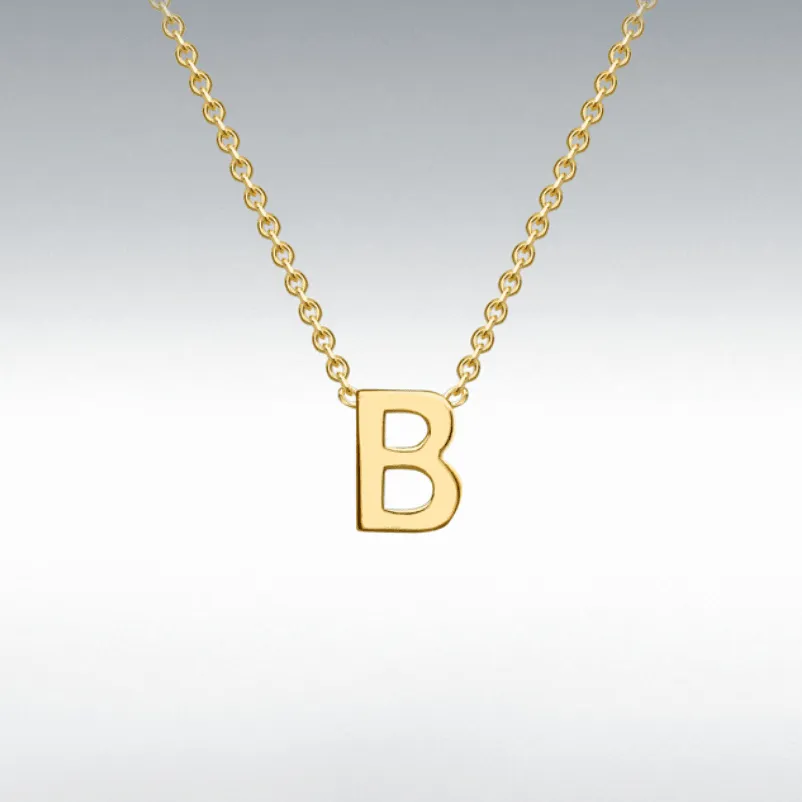 Gold Initial Necklace