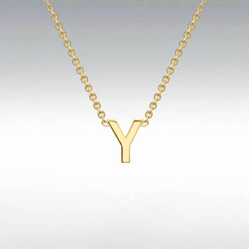 Gold Initial Necklace