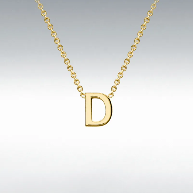 Gold Initial Necklace