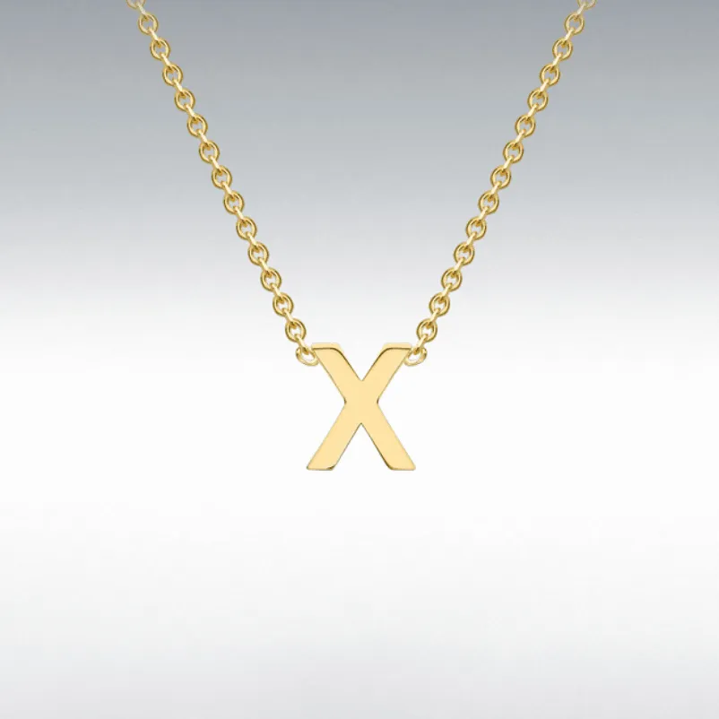 Gold Initial Necklace