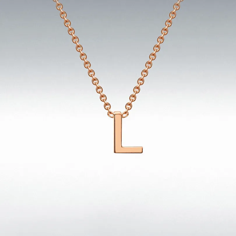 Gold Initial Necklace