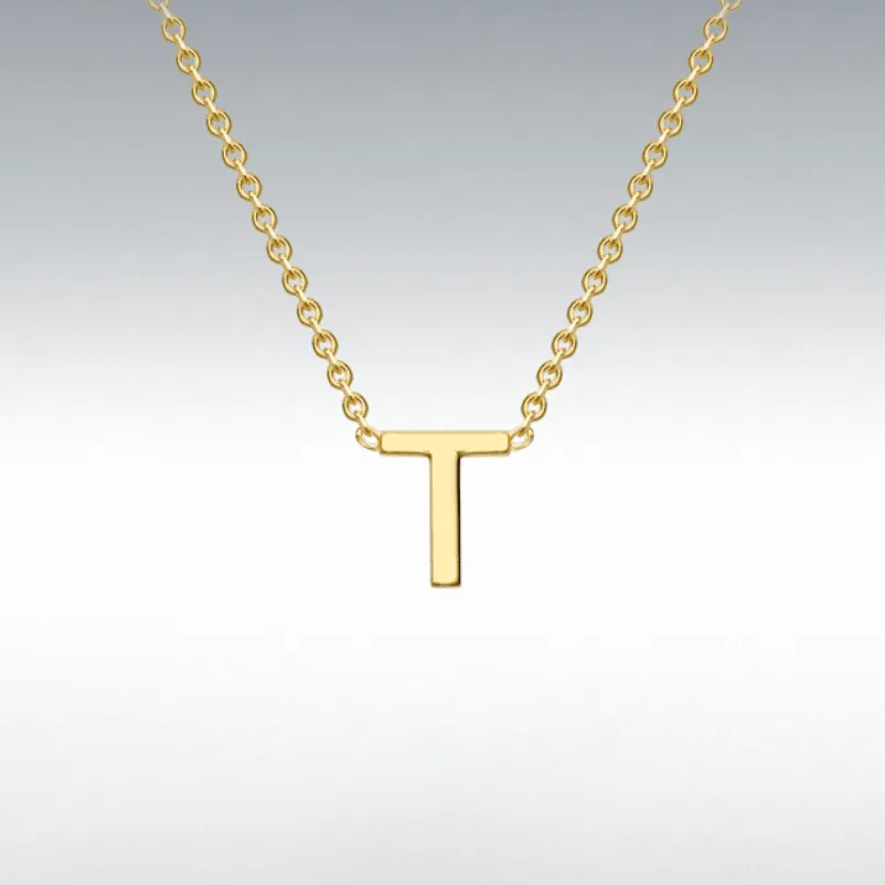 Gold Initial Necklace