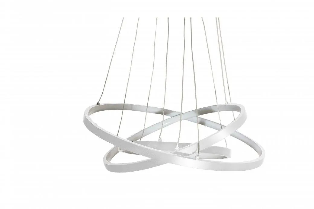 Halo 3 Tier LED Pendant Light Medium - White