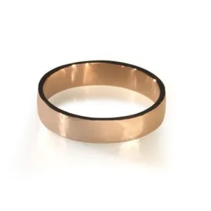 Hand Hammered Rose Gold Wedding Band