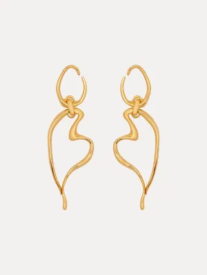 Heart O Drop Earrings