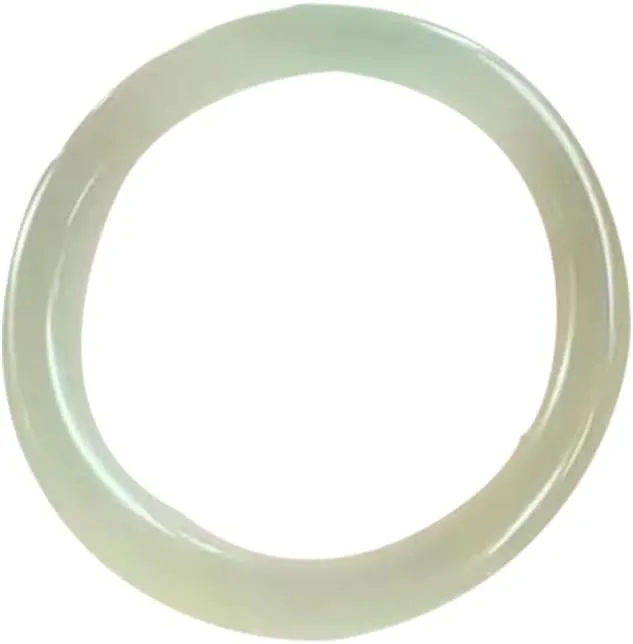 Hotan Jade Blue White Jade Bracelet Ice Seed Round Bar Bracelet Honey Color 58-62mm Fengshui Fashion Jade Bangle bracelet For Women Genuine Hotan jade