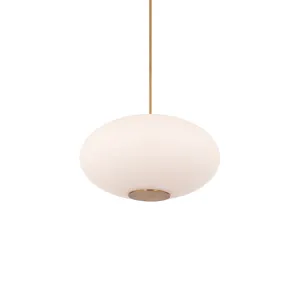 Illusion 22 in. LED Pendant Light 3000K Brass finish