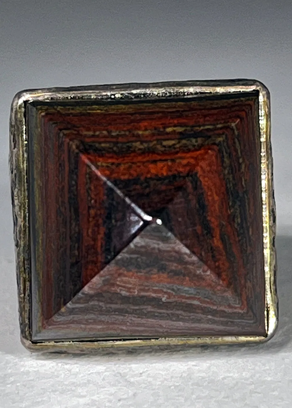 Iron Tiger Eye Ring