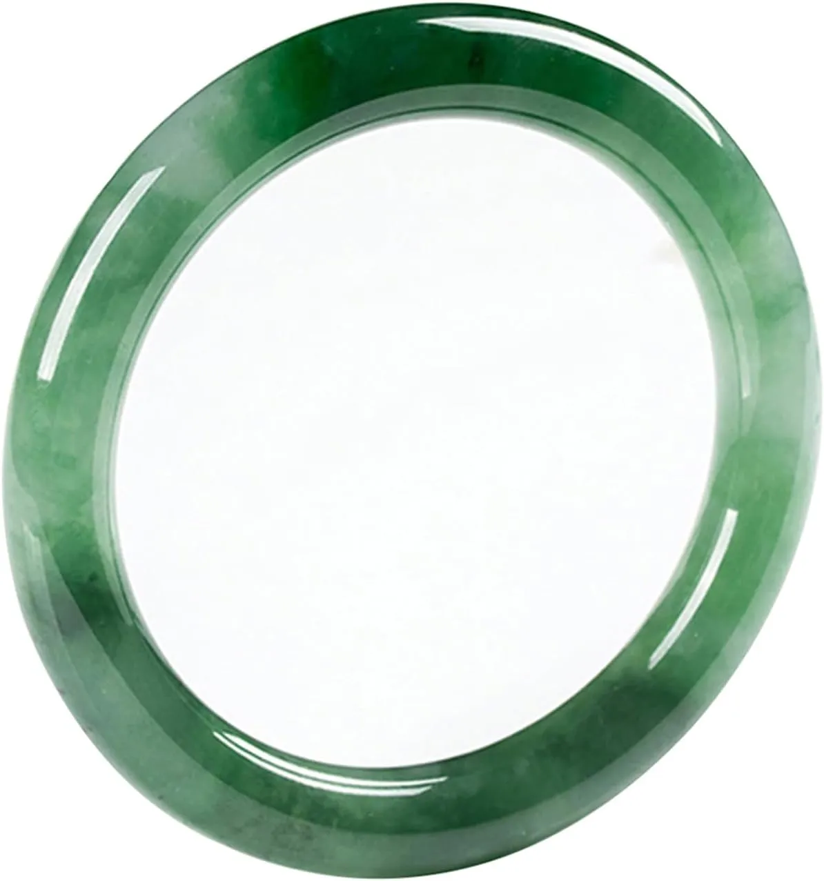 Jade Bangle Bracelet For Women Natural Handmade Holiday Dating Jewellery Retro Chinese Style Jade Stone Bracelet