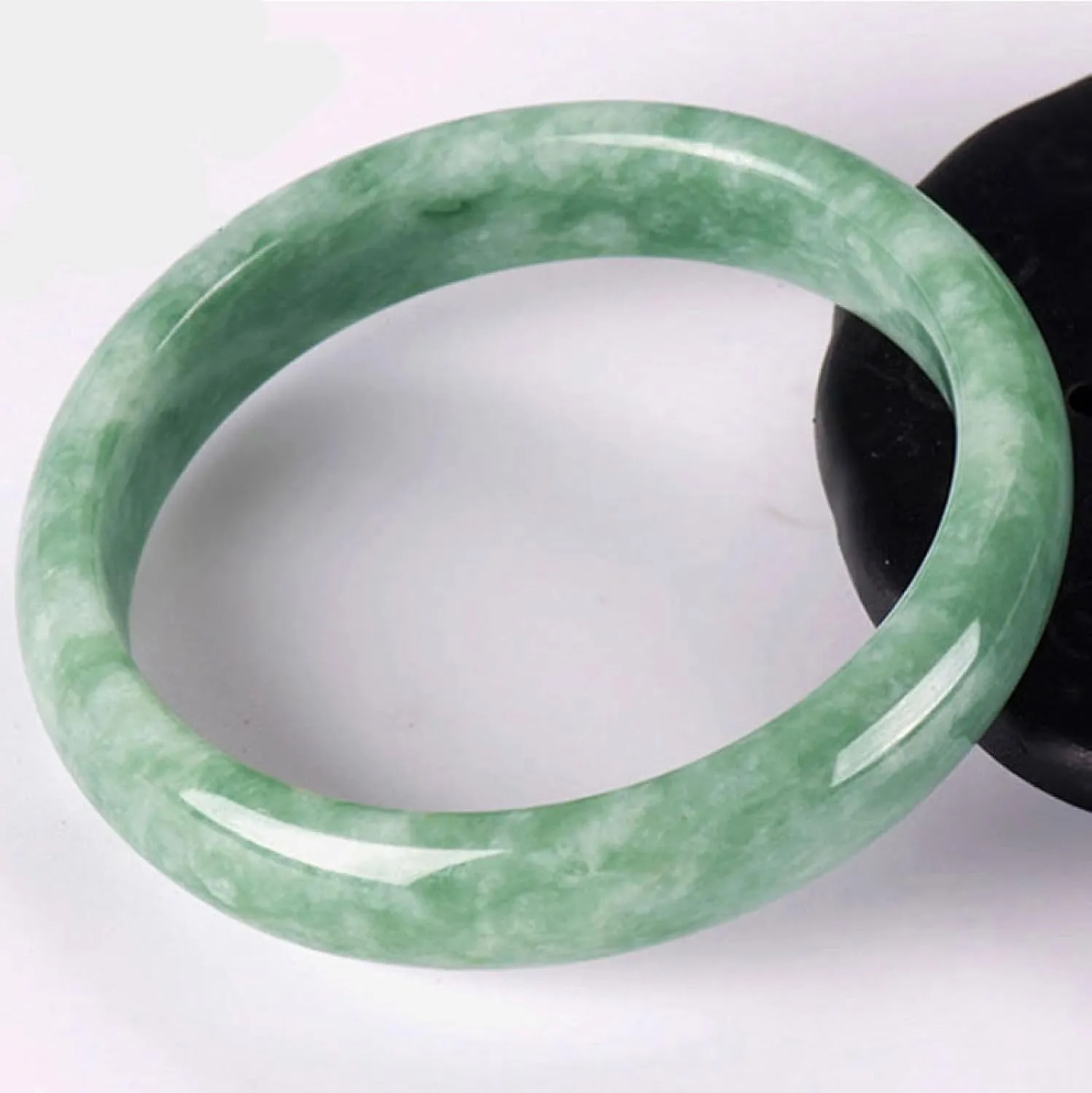 Jade Bangle Bracelet For Women,natural Retro And Beautiful Style Jade Bangle Bracelet.
