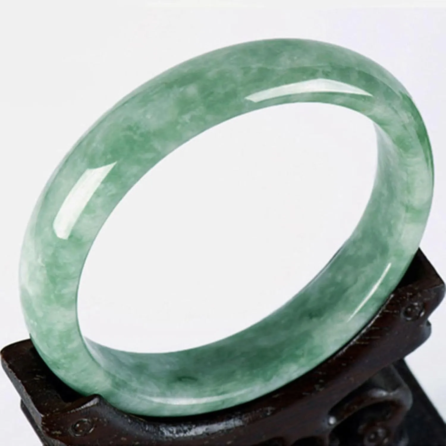 Jade Bangle Bracelet For Women,natural Retro And Beautiful Style Jade Bangle Bracelet.