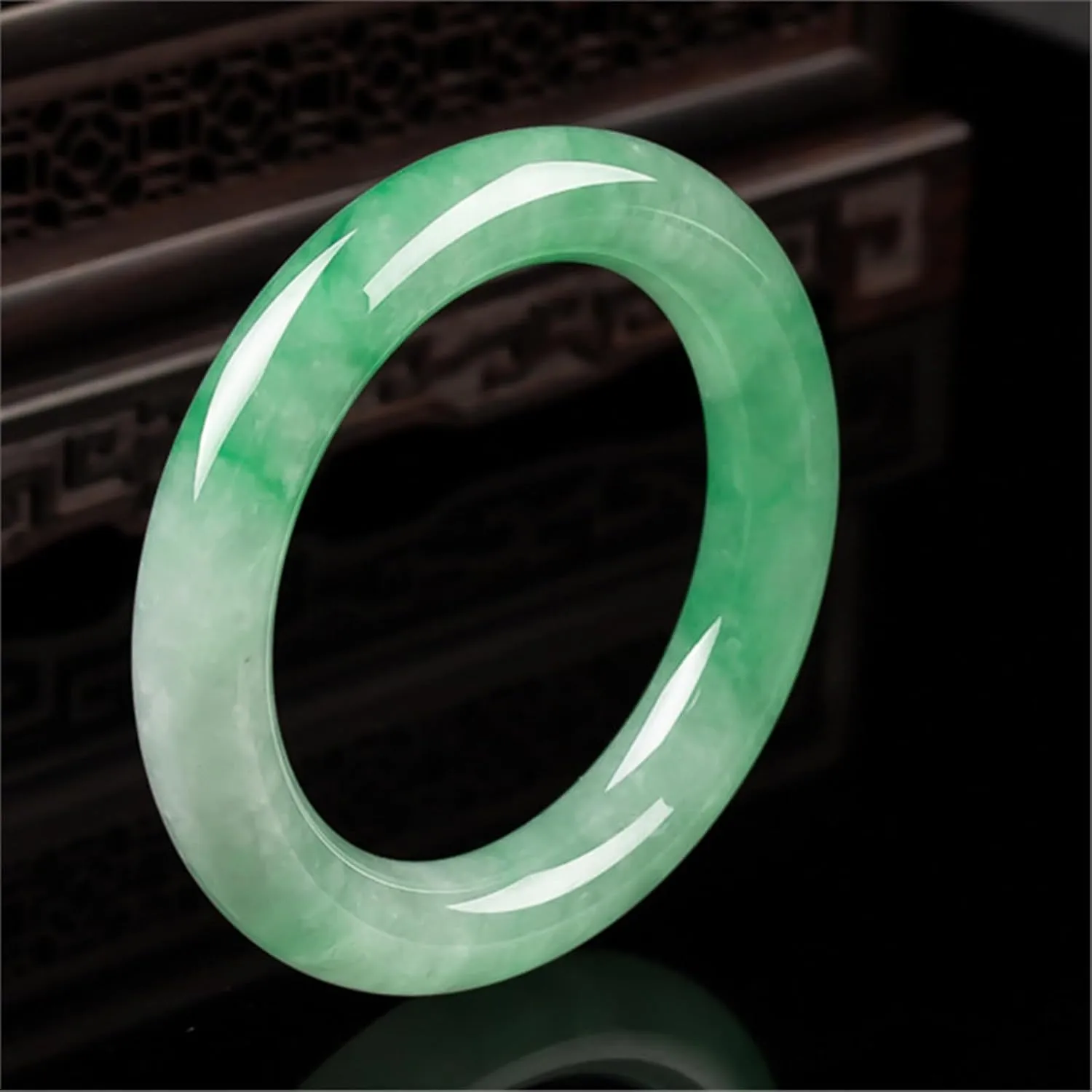 Jade Bangle Bracelet For Women,natural Round Bar Jade Bangle,retro Jade Bracelet