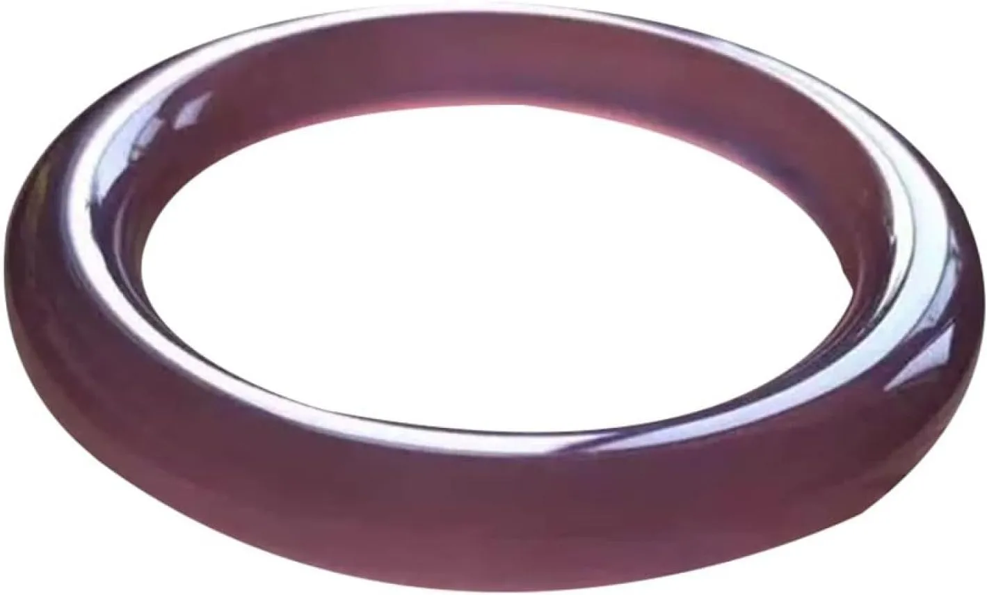 Jade Bangle Bracelet, Women Genuine, Classic Vintage Style of Violet Chalcedony jade bangle bracelet