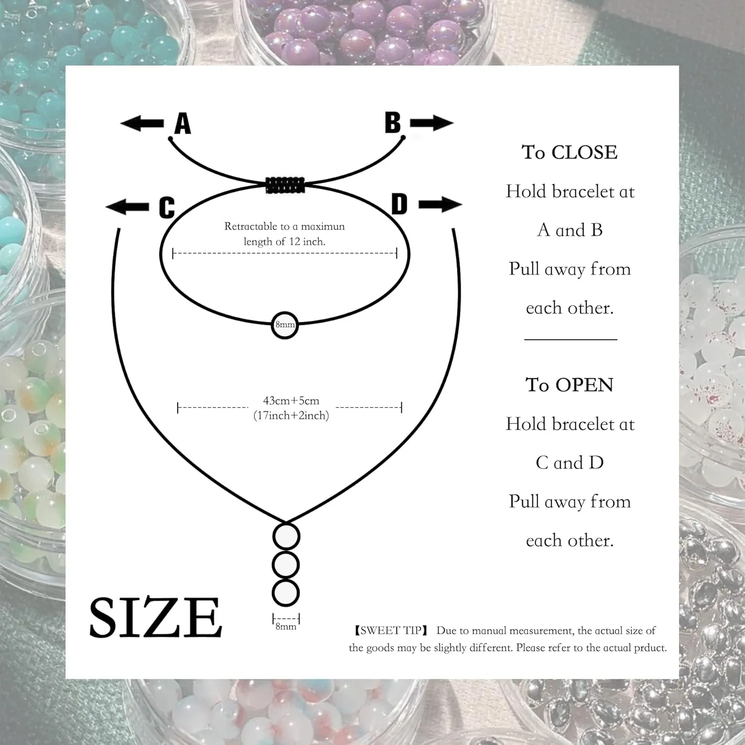 Jade Crystal Necklace & Bracelet Set Natural Healing Gemstone Pendant Necklace and Braided Beaded Bracelet Handmade Green May Birthstone Jewelry Spiritual Gifts for Women