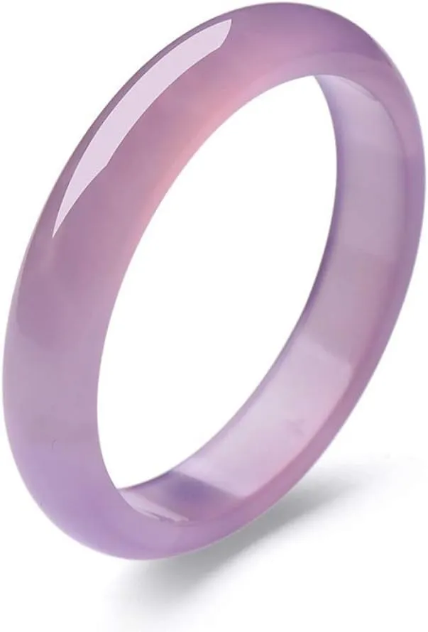 Jade Jewelry Pink Jade Bracelet Natural Real Jadeite Bangle Gemstone Bracelets for Women