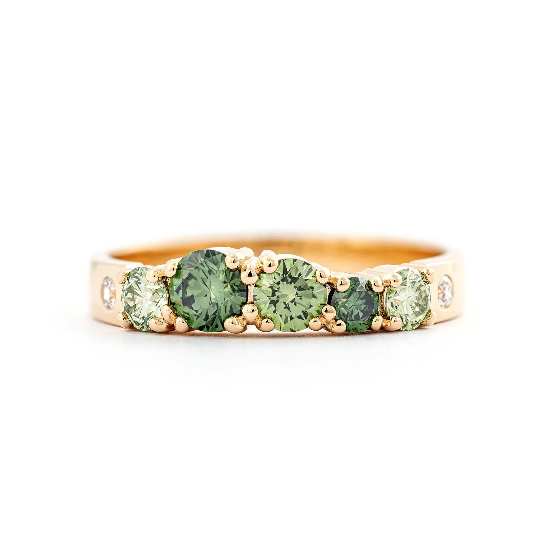 Keto Meadow 3mm - Color diamonds Green