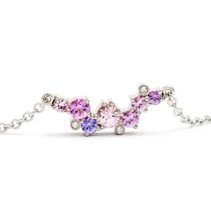 Keto Meadow necklace - Pink Crown