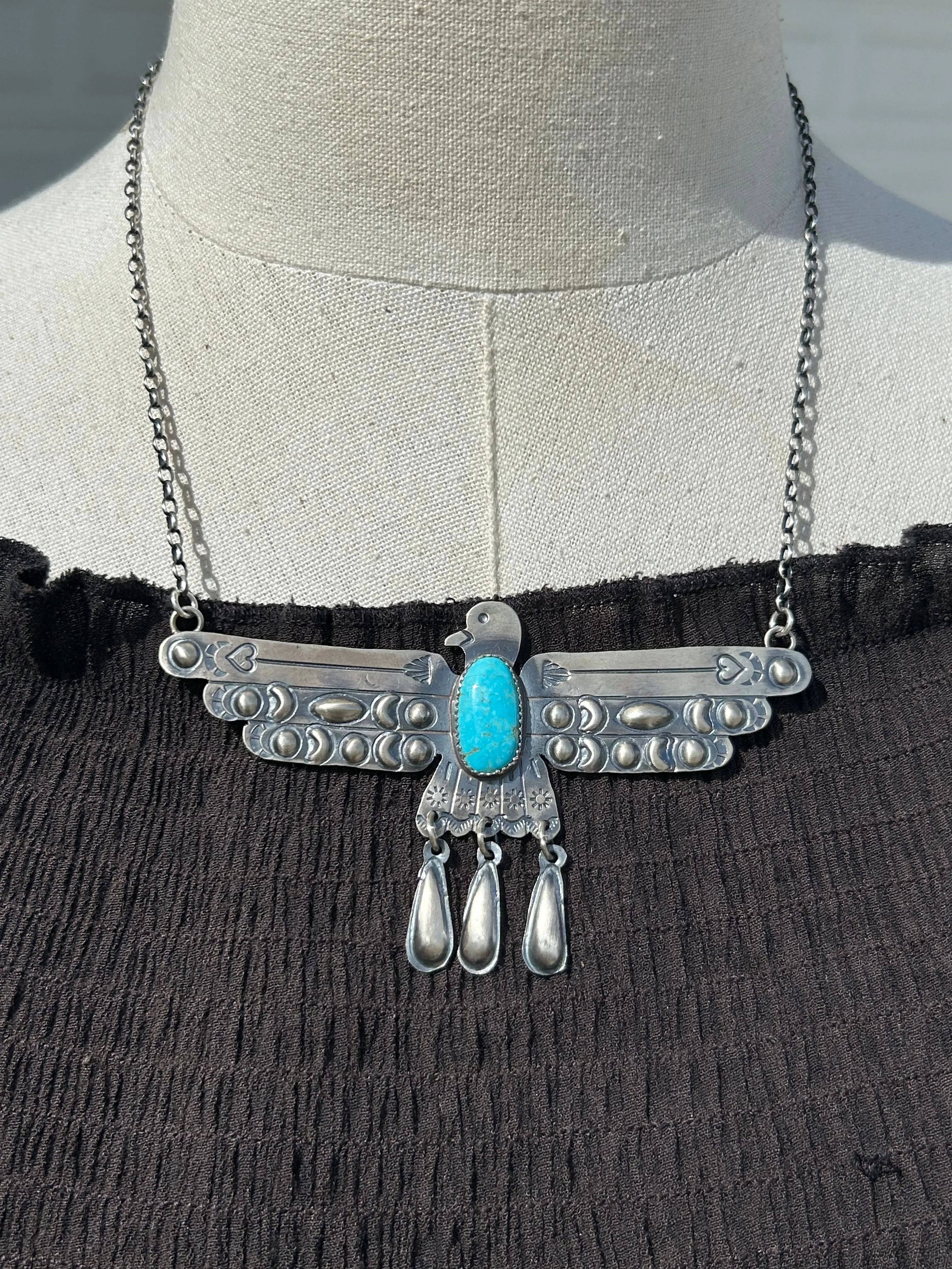 Kingman Thunderbird Necklace #4