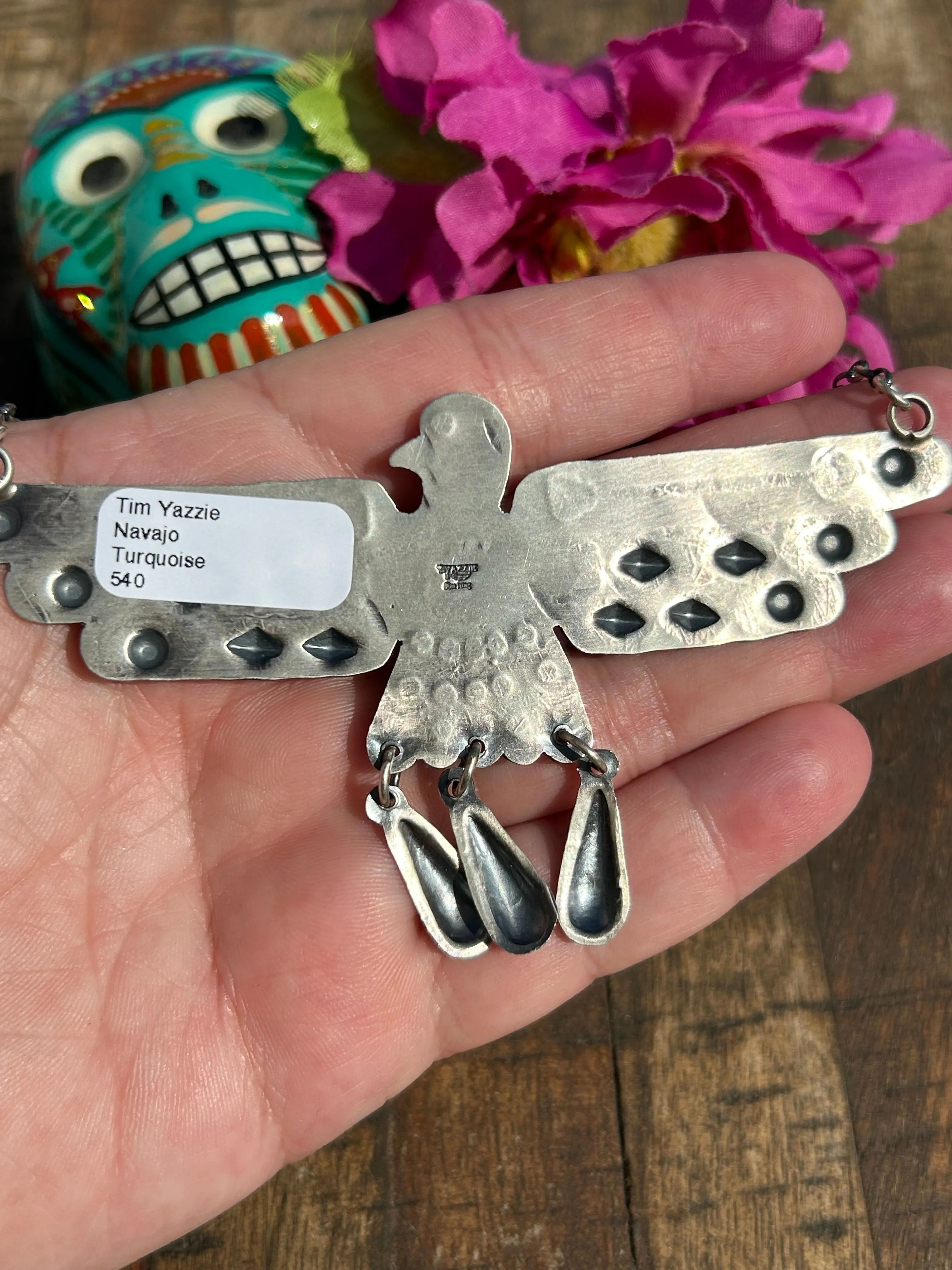 Kingman Thunderbird Necklace #4