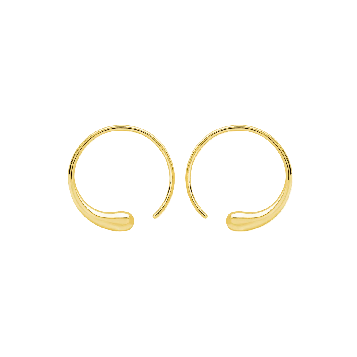 Large Luna Hoop Earrings