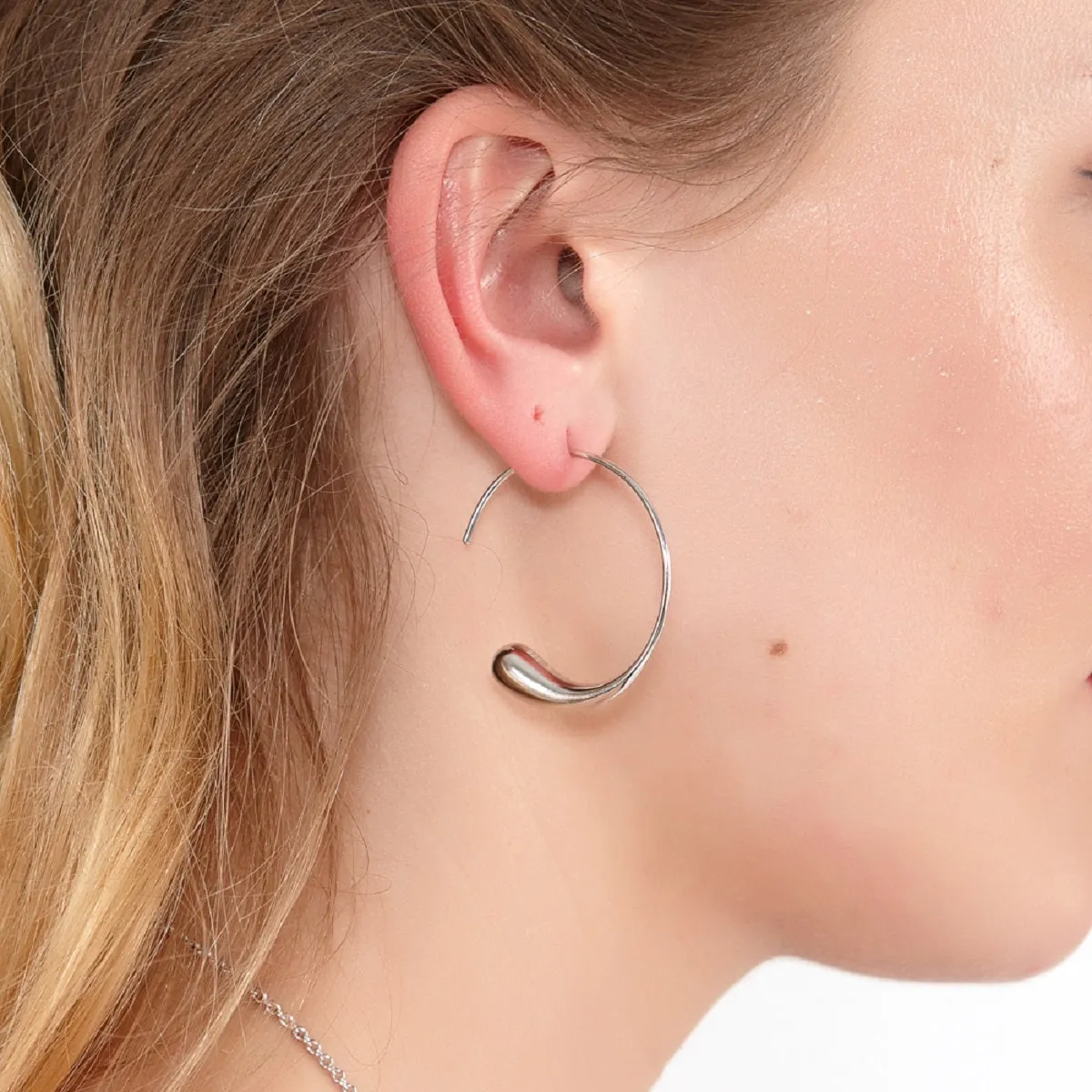 Large Luna Hoop Earrings