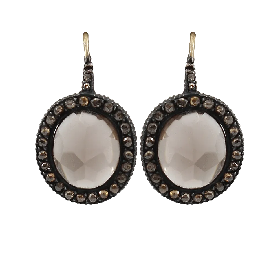 Lilah Smokey Quartz Earrings
