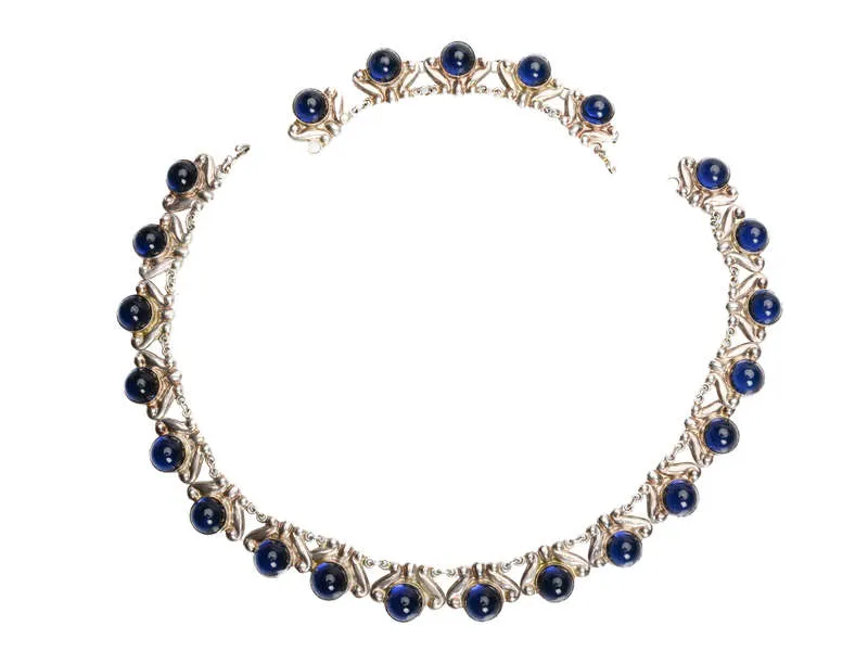 Los Castillos Sterling Silver Necklace & Earrings