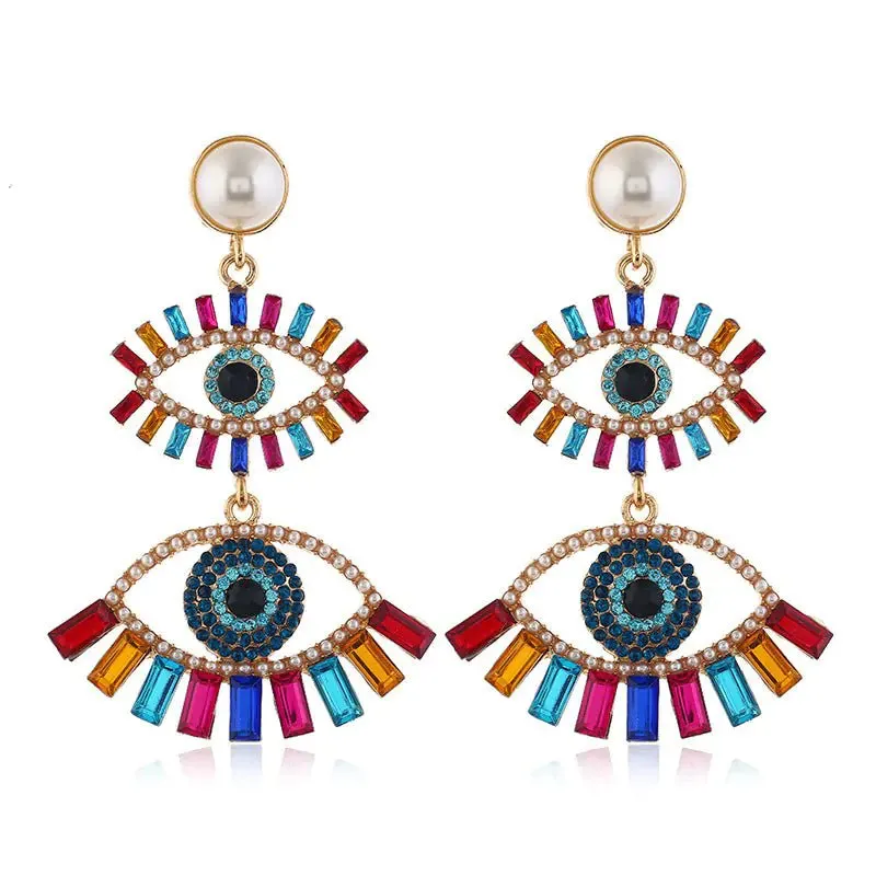 Makeba Evil Eye- Earrings