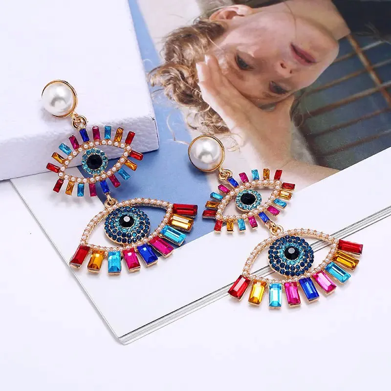 Makeba Evil Eye- Earrings
