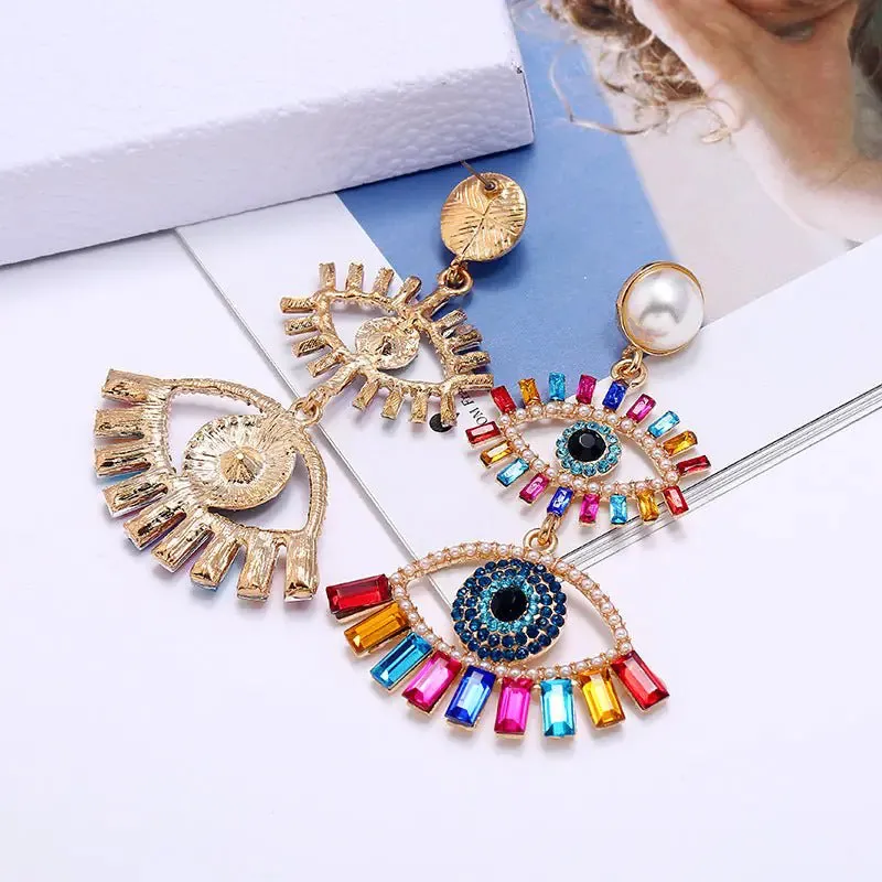 Makeba Evil Eye- Earrings