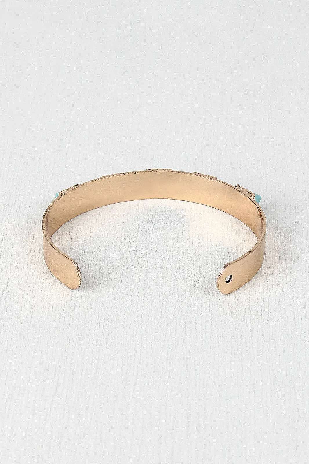 Marbled Pyramid Stud Cuff