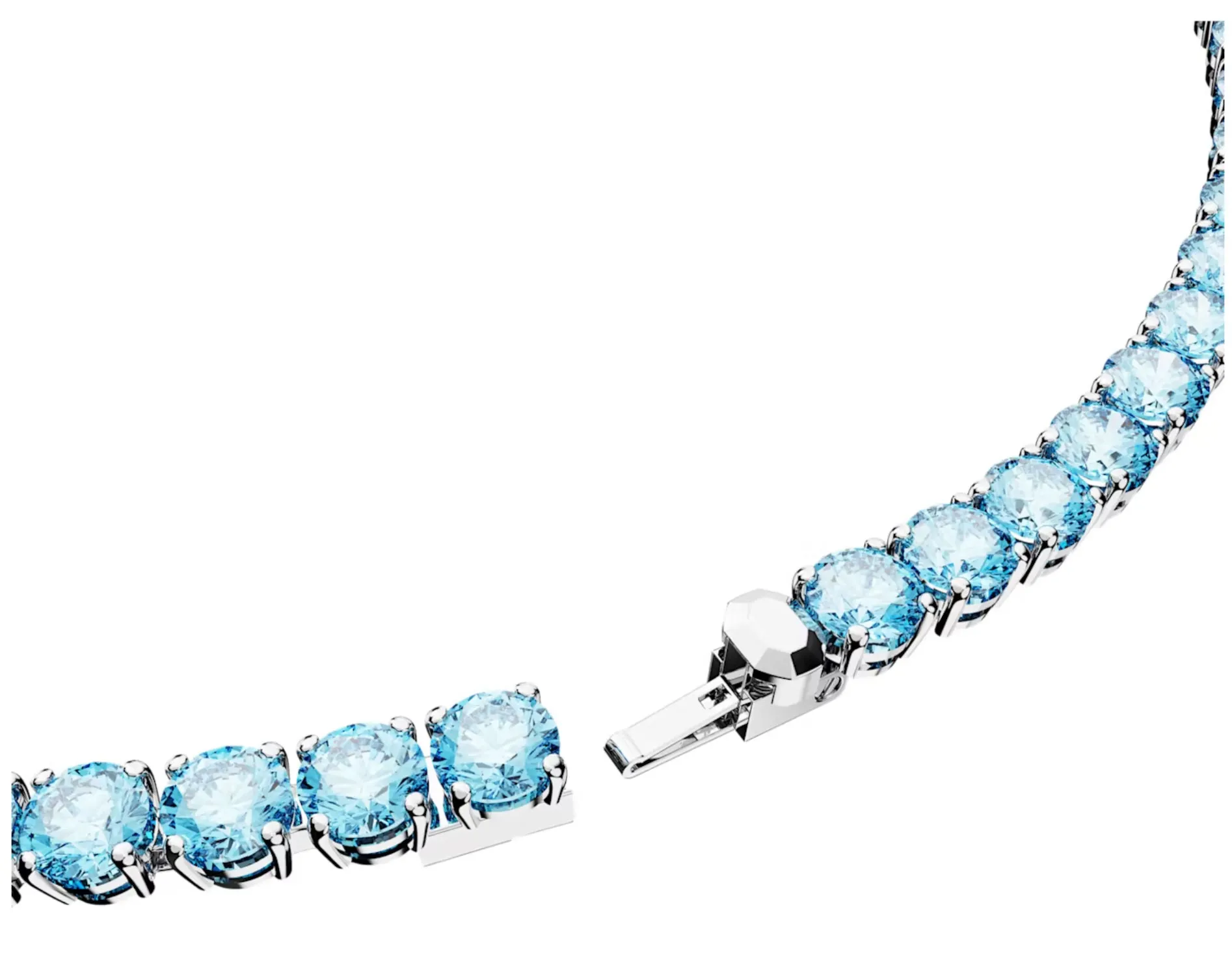 Matrix Tennis Necklace (Blue)