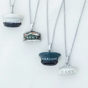 Military Hat Necklace