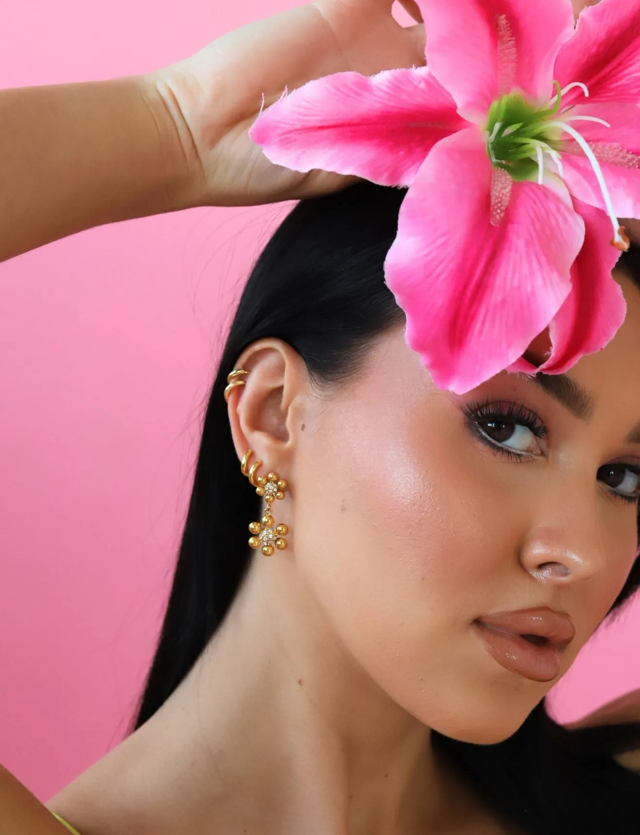 Mona Flower Earrings