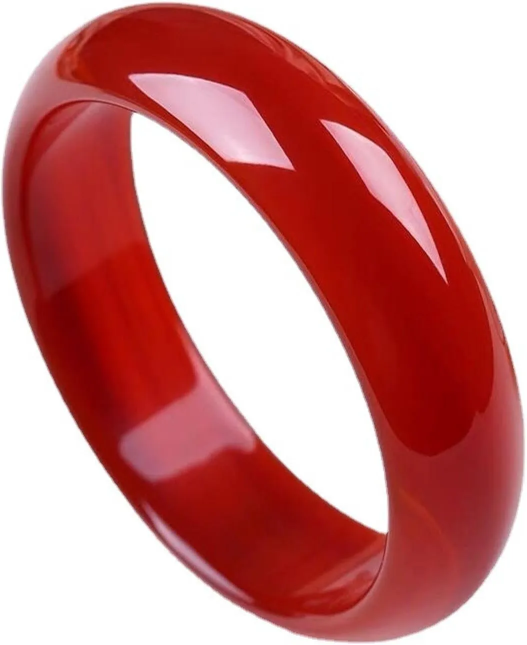 Natural Genuine Jade Bangle Bracelet, For Women Ice Red, Mid Width Engagement Bracelets, jade bracelet women