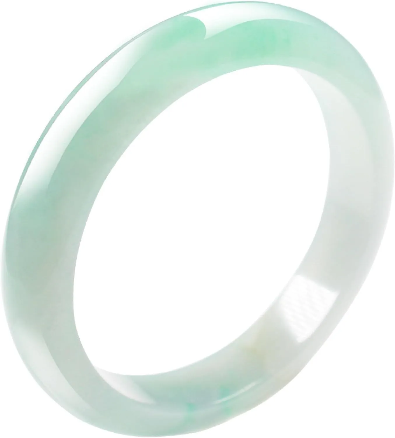 Natural Jade Bangle Bracelet for Women Authentic Fashionable Ice Jade Bracelet, Advanced Classic Style Bracelet