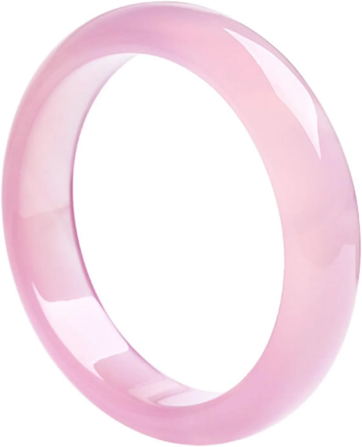 Natural Jade Bangle Bracelet for Women Authenticice Ice Pink Bracelet Fashionable and Thickened for Sister
