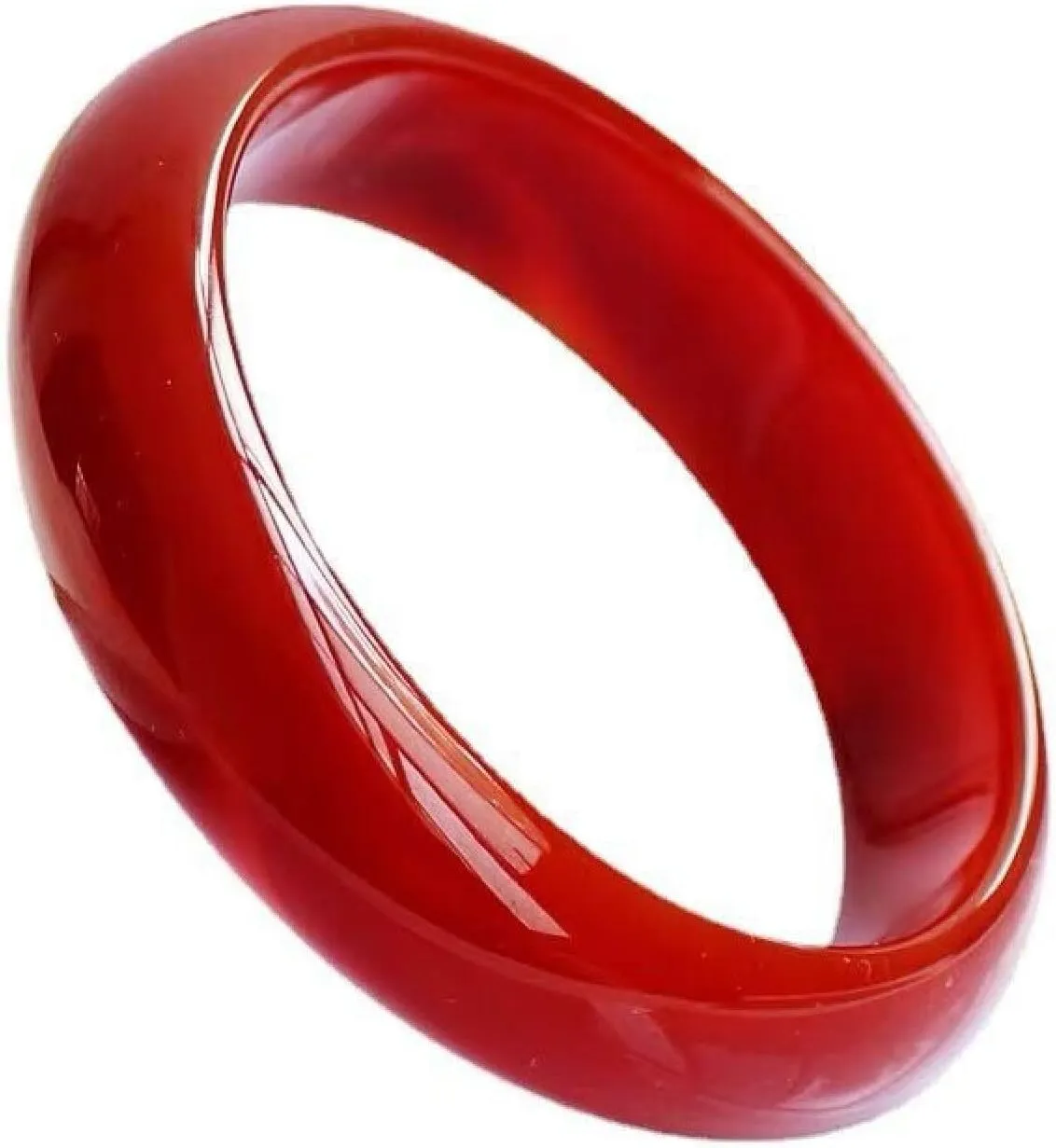 Natural Jade Bangle Bracelet for Women Genuine Brazilian Red Agate Bracelet Women's Red Noble Bracelet