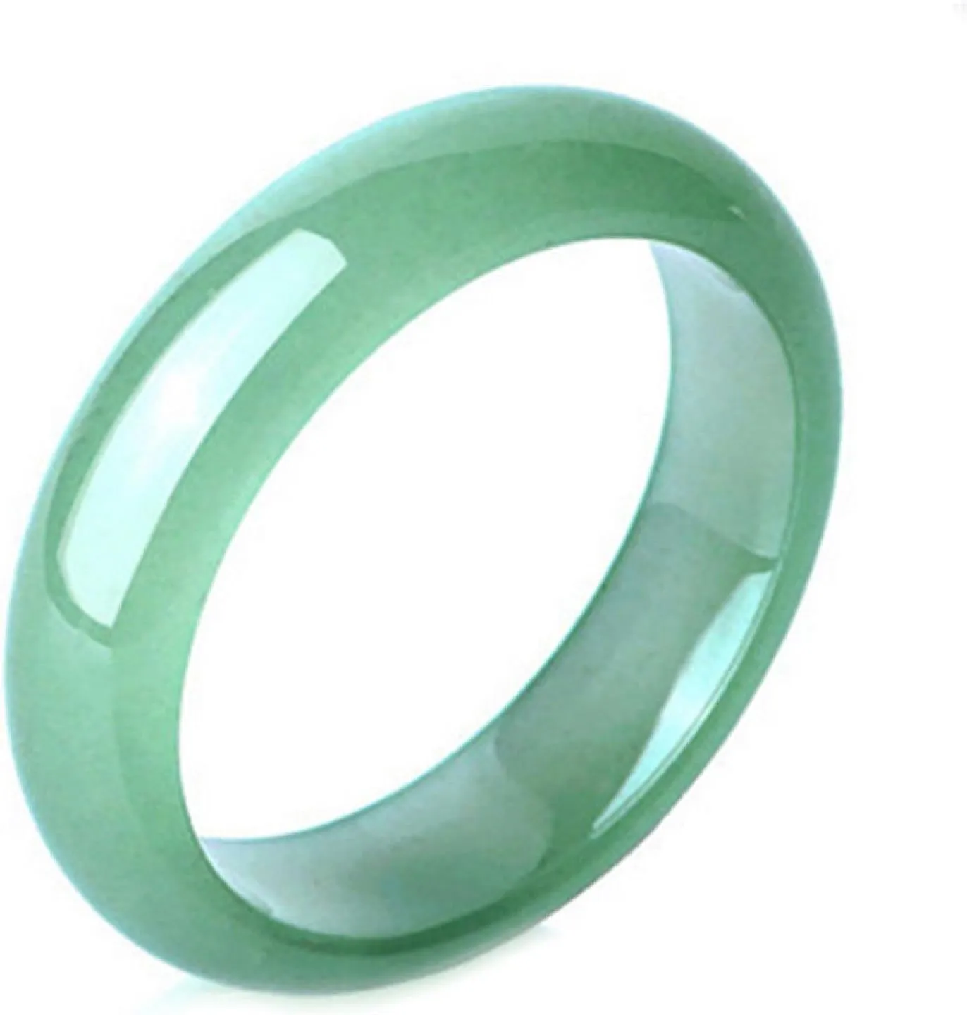 Natural Jade Bangle Bracelet For Women Genuine Ice Green Transparent Elegant And Beautiful And Brings Good Luck