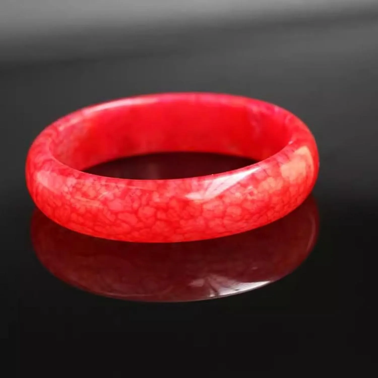 Natural Jade Bangle Bracelet for Women Genuine red Bracelet Healthy, Perfect, and Beautiful